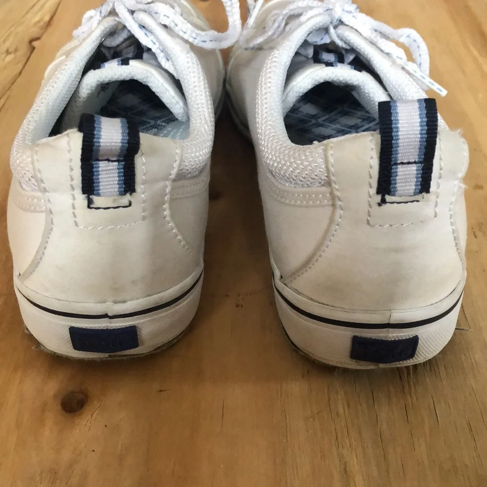Vintage Women’s Keds Sneakers Lace-up White Size 8